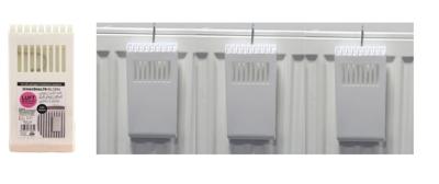 Waterverdamper Luchtbevochtiger kunststof incl. haakje kleur wit set 3 stuks