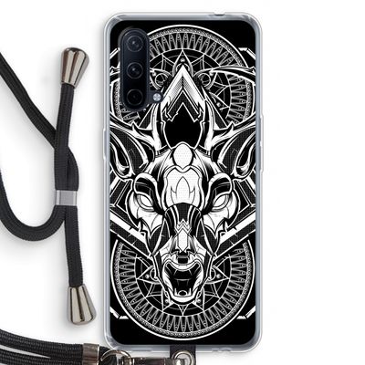 Oh Deer: OnePlus Nord CE 5G Transparant Hoesje met koord