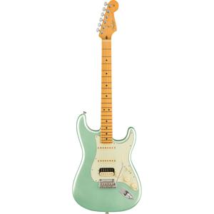 Fender American Professional II Stratocaster HSS Mystic Surf Green MN elektrische gitaar met koffer