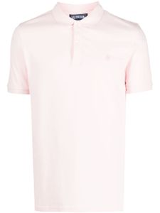 Vilebrequin polo Palatin à logo brodé - Rose