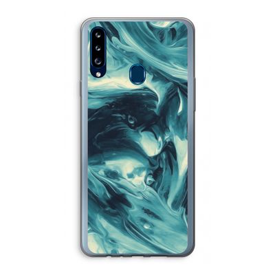 Dreaming About Whales: Samsung Galaxy A20s Transparant Hoesje