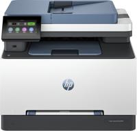 HP Color LaserJet Pro MFP 3302fdw, Kleur, Printer voor Kleine en middelgrote ondernemingen, Printen, kopiëren, scannen, faxen, Draadloos; printen vanaf telefoon of tablet; automatische documentinvoer; dubbelzijdig printen; dubbelzijdig scannen; scannen naar e-mail; scannen naar PDF; faxen; USB-poort voorzijde; touchscreen; TerraJet-cartridge