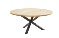 Taste 4SO Prado Diningtafel Teak Antracite Ø 160 cm - Taste