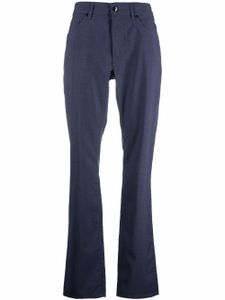 Pal Zileri pantalon droit en laine - Bleu