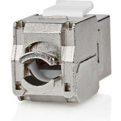Nedis Keystone CAT6 RJ45 Female S/FTP Metaal