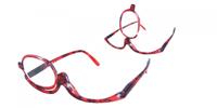 HIP Make-up bril rood bloem - +3.0
