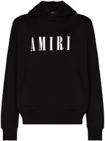 AMIRI hoodie à logo imprimé - Noir - thumbnail