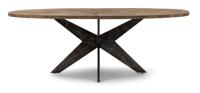 Rivièra Maison Ovale Eettafel 'Falcon Crest' Eikenhout, 230 x 105cm Rivièra Maison Ovale Eettafel 'Falcon Crest' Eikenhout, 230 x 105cm