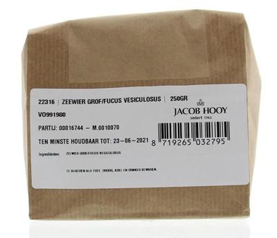 Jacob Hooy Zeewier grof stukken 250 Gram