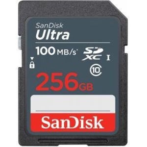 SanDisk Ultra flashgeheugen 256 GB SDXC UHS-I Klasse 10