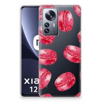 Xiaomi 12 Pro | Siliconen Case | Pink Macarons