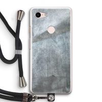 Grey Stone: Pixel 3 Transparant Hoesje met koord