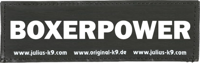 Julius-K9 label - Boxerpower