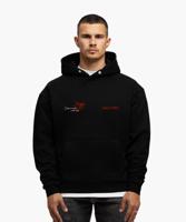 Jorcustom HeartAlwaysWins Oversized Hoodie Heren Zwart - Maat L - Kleur: Zwart | Soccerfanshop