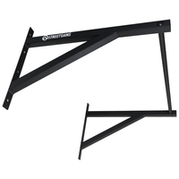 Optrekstang Straight Grip Pull Up Bar System Zwart | StreetGains® Optrekstang Straight Grip Pull Up Bar System Zwart | StreetGains®