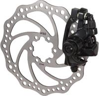 Saccon schijfrem-set mechanisch voor + achter + schijven 160