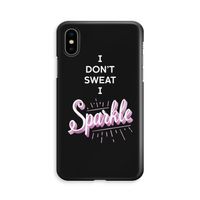 Sparkle quote: iPhone Xs Volledig Geprint Hoesje