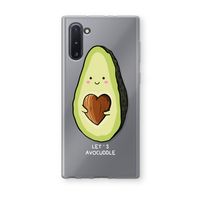 Avocuddle: Samsung Galaxy Note 10 Transparant Hoesje