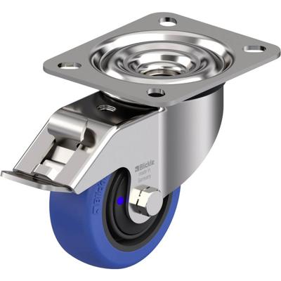 Blickle LEX-POBS 80XKF-FI RVS zwenkwiel Wieldiameter: 80 mm Draagvermogen (max.): 140 kg 1 stuk(s)