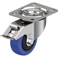 Blickle LEX-POBS 80XKF-FI RVS zwenkwiel Wieldiameter: 80 mm Draagvermogen (max.): 140 kg 1 stuk(s)