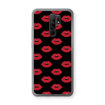 Lips: Xiaomi Redmi 9 Transparant Hoesje