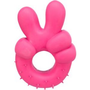 TRIXIE PEACE HANDTEKEN LATEX ASSORTI 14 CM