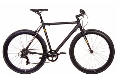 Crest Estate 7 Fixie Fiets - Matzwart Crest Estate 7 Fixie Fiets - Matzwart