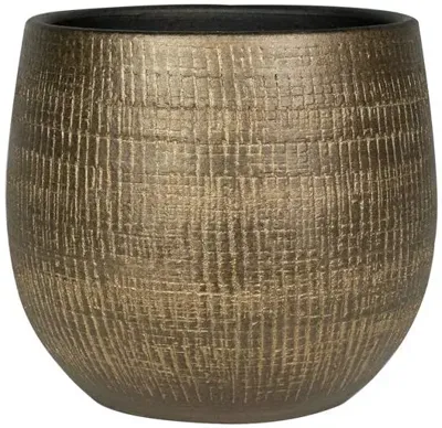 TS Ryan bloempot 22x20 cm shiny gold