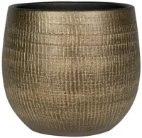 TS Ryan bloempot 22x20 cm shiny gold
