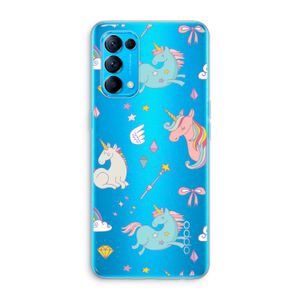 Fantasiewereld: Oppo Find X3 Lite Transparant Hoesje