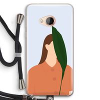 Leaf: HTC U Play Transparant Hoesje met koord