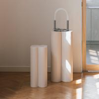 Zuiver Zuil 'Shade' Set van 2 stuks, kleur Beige