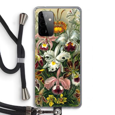 Haeckel Orchidae: Samsung Galaxy A72 5G Transparant Hoesje met koord