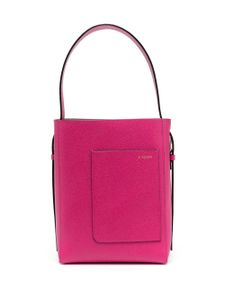 Valextra mini sac seau en cuir - Rose