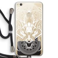 Oh Deer: Huawei Ascend P8 Lite (2017) Transparant Hoesje met koord