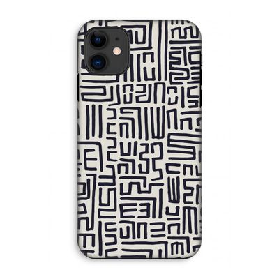 Moroccan Print: iPhone 11 Tough Case