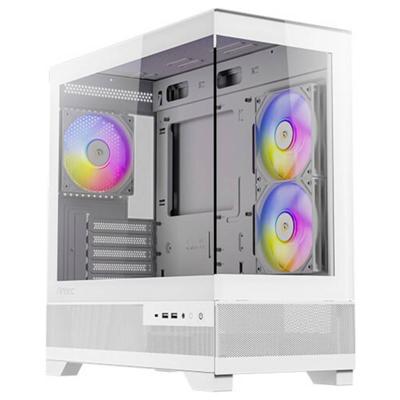Antec CX500M Mini-tower Gaming-behuizing Wit Stoffilter