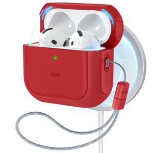 AirPods 4 Orbit Hybrid Case (HaloLock) Red