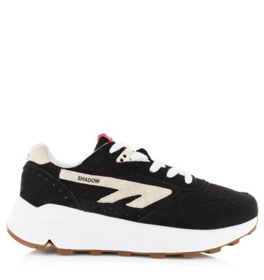 Hi-Tec - Shadow Black /Whit /Red Suede Unisex