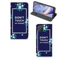 OPPO Reno4 Z 5G Design Case Flowers Blue DTMP
