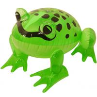 Opblaasbare kikker - decoratie - groen - 40 cm - dieren