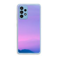 Sunset pastel: Samsung Galaxy A52 Transparant Hoesje