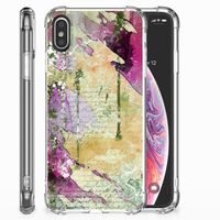 Back Cover Apple iPhone X | Xs Letter Painting