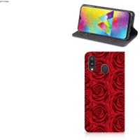 Samsung Galaxy M20 Smart Cover Red Roses