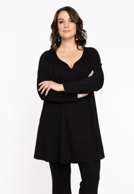 Yoek Tuniek wide bottom VERO | Zwart | Maat 58/60