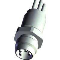 TE Connectivity T4070014041-001 Sensor/actuator inbouwconnector M8 Aantal polen: 4 Stekker, inbouw 1 stuk(s)