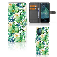 Nokia G11 | G21 Hoesje Orchidee Groen