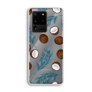 Kokosnoot roze: Samsung Galaxy S20 Ultra Transparant Hoesje