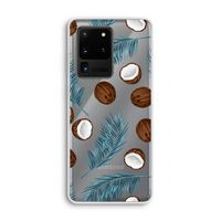 Kokosnoot roze: Samsung Galaxy S20 Ultra Transparant Hoesje