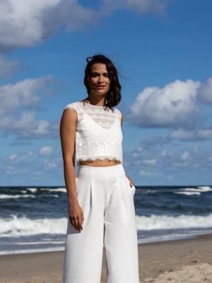 Novias Emanuelle Kanten Bolero | Maat: S